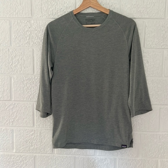 Patagonia Men’s Nine Trails 3/4 Sleeve Bike Jersey Shirt - Size Small - Picture 3 of 13